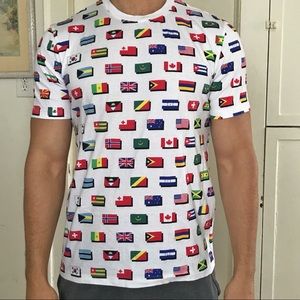 Men’s forever 21 Olympic flag T-shirt